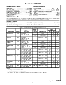 浏览型号ACTS86DMSR的Datasheet PDF文件第2页