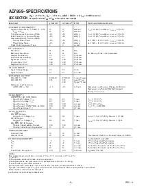 浏览型号AD7869JN的Datasheet PDF文件第2页