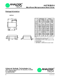 浏览型号AAT3522IGY-232-200-T1的Datasheet PDF文件第8页
