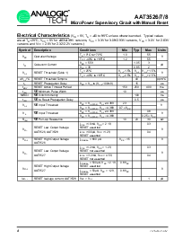 浏览型号AAT3526ICX-232-200-T1的Datasheet PDF文件第4页