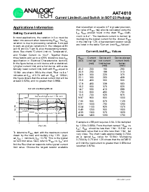 浏览型号AAT4610IGV-T1的Datasheet PDF文件第8页