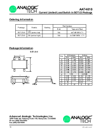 浏览型号AAT4610IGV-T1的Datasheet PDF文件第10页