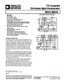 浏览型号AD5242BRU100-REEL7的Datasheet PDF文件第1页