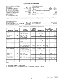 浏览型号ACTS373HMSR的Datasheet PDF文件第2页