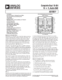 浏览型号AD1865N-J的Datasheet PDF文件第1页