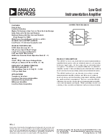 浏览型号AD622AN的Datasheet PDF文件第1页