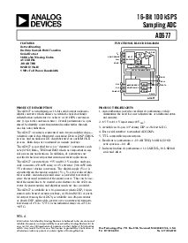 浏览型号AD677JN的Datasheet PDF文件第1页