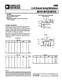 浏览型号AD7501的Datasheet PDF文件第1页