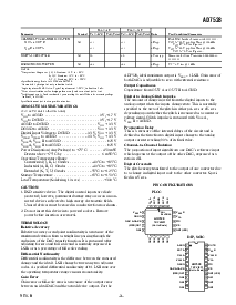 浏览型号AD7528JP的Datasheet PDF文件第3页