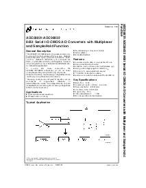 浏览型号ADC08831IMM的Datasheet PDF文件第1页