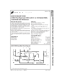 浏览型号ADC10158CIN的Datasheet PDF文件第1页