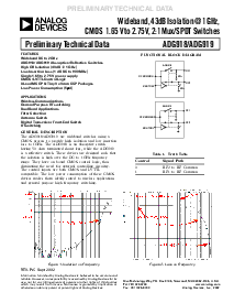 浏览型号ADG919BRM的Datasheet PDF文件第1页