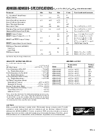 浏览型号ADM699SQ的Datasheet PDF文件第2页