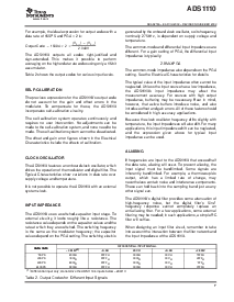 浏览型号ADS1110A1IDBVR的Datasheet PDF文件第7页