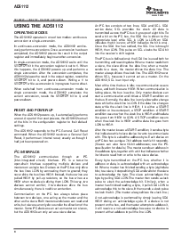 浏览型号ADS1112的Datasheet PDF文件第8页