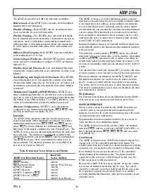浏览型号ADSP-2166BS-52的Datasheet PDF文件第5页