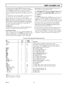 浏览型号ADSP-2109LKP-55的Datasheet PDF文件第5页