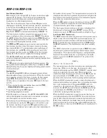 浏览型号ADSP-2109LKP-55的Datasheet PDF文件第8页