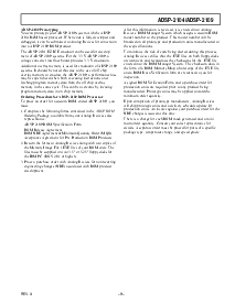 浏览型号ADSP-2109LKP-55的Datasheet PDF文件第9页