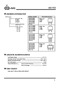 浏览型号AIC1723-38CET的Datasheet PDF文件第2页