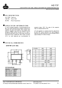 浏览型号AIC1737-25的Datasheet PDF文件第5页