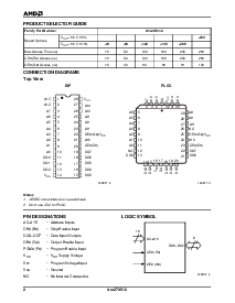 浏览型号AM27X512-90PC的Datasheet PDF文件第2页