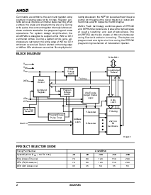 浏览型号AM28F256-120PEB的Datasheet PDF文件第2页