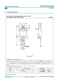 浏览型号BT151X-500的Datasheet PDF文件第8页