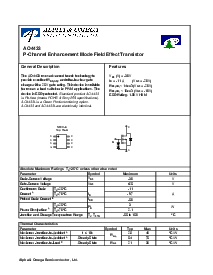 浏览型号AO4433的Datasheet PDF文件第1页