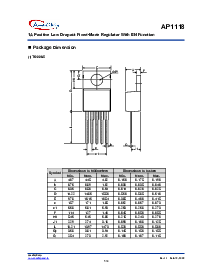 浏览型号AP1118K33LA的Datasheet PDF文件第7页
