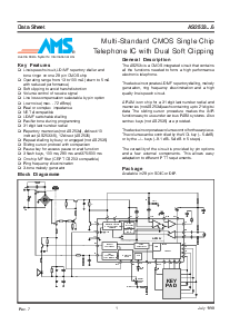 浏览型号AS2534EP的Datasheet PDF文件第1页