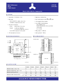 浏览型号AS7C256-20的Datasheet PDF文件第1页