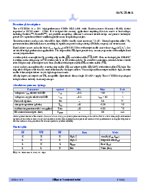 浏览型号AS7C3256A-12JC的Datasheet PDF文件第2页