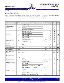 浏览型号ASM707EPA的Datasheet PDF文件第8页