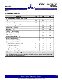 浏览型号ASM813LESA的Datasheet PDF文件第7页