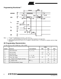 浏览型号AT27C040-90RC的Datasheet PDF文件第6页