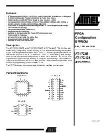 浏览型号AT17C128-10PC的Datasheet PDF文件第1页