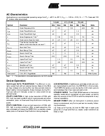 浏览型号AT24C64N-10SC的Datasheet PDF文件第4页