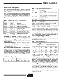 浏览型号AT25010-10PC-2.7的Datasheet PDF文件第7页