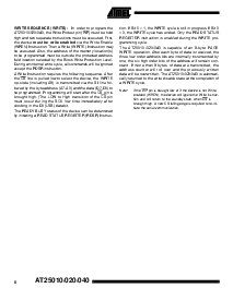 浏览型号AT25010-10PC-2.7的Datasheet PDF文件第8页