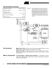 浏览型号AT24C256SC-09AT的Datasheet PDF文件第2页