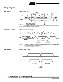 浏览型号AT24C256SC-09AT的Datasheet PDF文件第6页