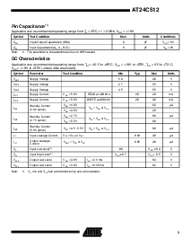 浏览型号AT24C512-10UC-1.8的Datasheet PDF文件第3页