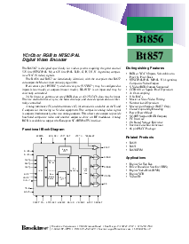 浏览型号BT856的Datasheet PDF文件第1页