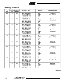 浏览型号AT27C256R-45RC的Datasheet PDF文件第8页