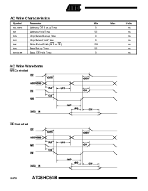 浏览型号AT28HC64B-90PI的Datasheet PDF文件第6页