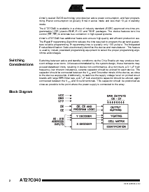 浏览型号AT27C040-90JC的Datasheet PDF文件第2页