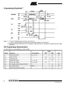 浏览型号AT27C040-90JC的Datasheet PDF文件第6页