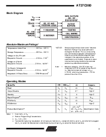 浏览型号AT27C080-90TC的Datasheet PDF文件第3页