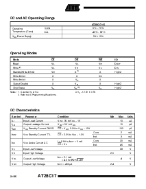 浏览型号AT28C17-15SC的Datasheet PDF文件第4页
